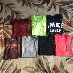 Men’s t shirts American eagle outfitter lot medium
